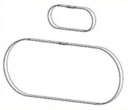 P1046696-146 printer/scanner spare part/accessory Cinturón 2 pie..