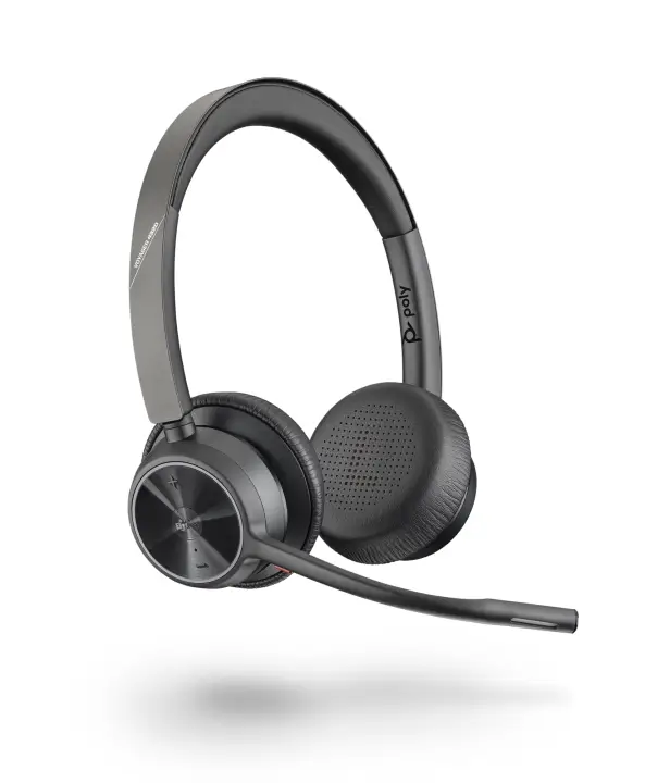 Voyager 4320 UC Auriculares Inalámbrico Diadema Oficina/Centro de llamadas USB tipo A Bluetooth Negro