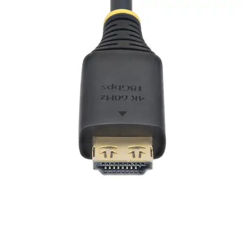 Cable HDMI de Alta Velocidad de 1m - Conectores de Agarre - 4K60Hz/1440p 144Hz - HDR10/HDCP 2.2/ARC - UHD - 18Gbps - Cable HDMI para Monitor o Proyector - Recubrimiento de TPE - Imagen 5
