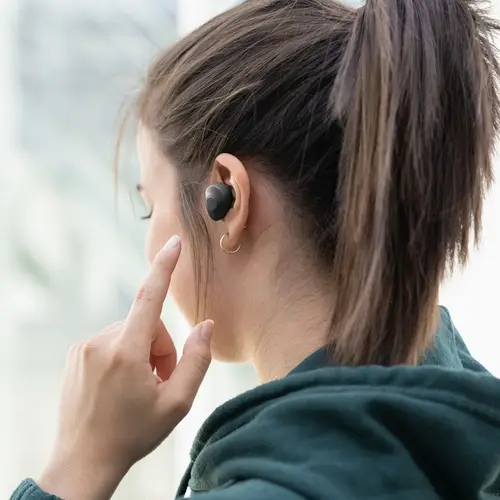 Freedom Buddy Auriculares True Wireless Stereo (TWS) Dentro de oído Llamadas/Música Bluetooth Negro, Gris - Imagen 3