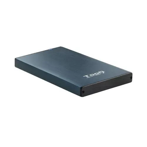 TQE-2527PB caja para disco duro externo Caja de disco duro (HDD) Negro, Marina 2.5" - Imagen 1