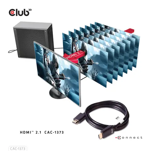 cac-1373 cable HDMI 3 m Negro - Imagen 5