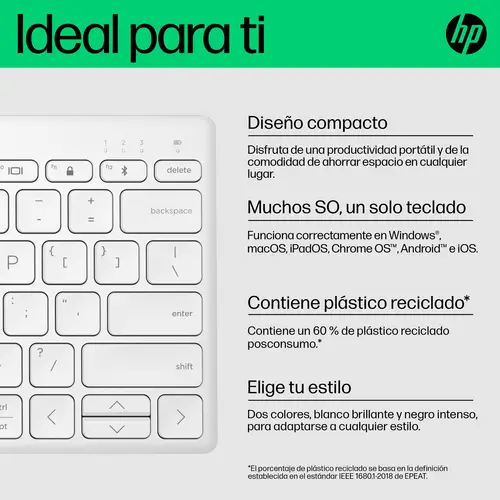 Teclado multidispositivo compacto 350 con Bluetooth - Imagen 11
