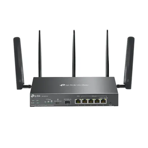 Omada ER706W-4G router inalámbrico Gigabit Ethernet Doble banda (2,4 GHz / 5 GHz) Negro - Imagen 1