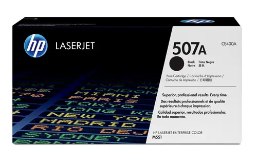 Cartucho de tóner original LaserJet 507A negro - Imagen 1