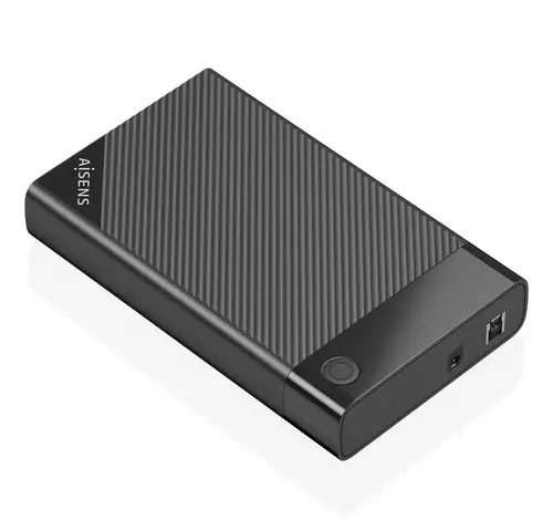Caja Externa 3.5" ASE-3529B SATA A USB 3.0/USB3.1 Gen1, Negra - Imagen 1