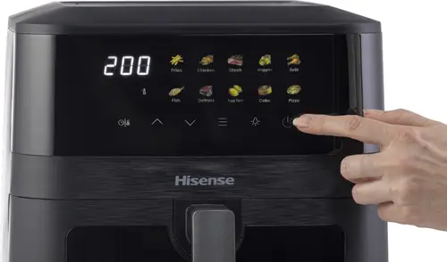 HAF2100DCD Sencillo 7,7 L 2100 W Freidora de aire caliente Negro - Imagen 4