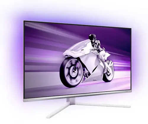 Evnia 8000 32M2N8900/00 pantalla para PC 80 cm (31.5") 3840 x 2160 Pixeles 4K Ultra HD QD-OLED Blanco - Imagen 3