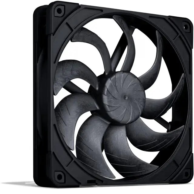 NF-A14X25 G2 PWM CHROMAX.BLACK sistema de refrigeración para ordenador Carcasa del ordenador Ventilador 14 cm Negro 1 pieza(s)