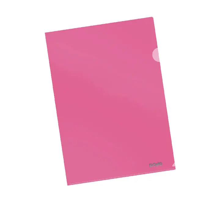 BO. 10 DOSSIER UÑERO DOHE A4 120 MICRAS PP ROSA