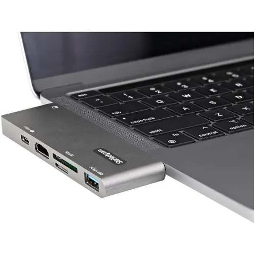 Adaptador Multipuertos USB C para MacBook Pro/Air - Docking Station USB Tipo C a HDMI 4K - con PD de 100W Pass-through - Lector de Tarjetas SD MicroSD - Hub Ladrón USB 3.0 de 2 Puertos - Imagen 10