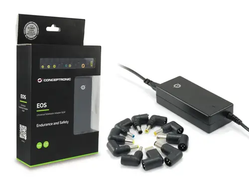 CNB65 adaptador e inversor de corriente Interior 65 W Negro - Imagen 2