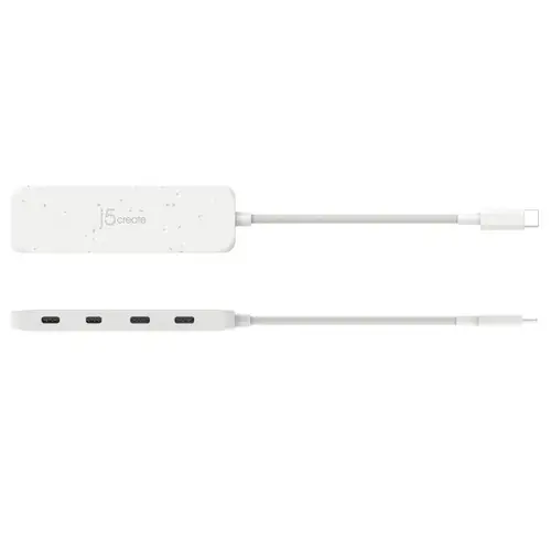 ECO-FRIENDLY USB-C TO 4-PORT PERP TYPE-C GEN 2 HUB - Imagen 4