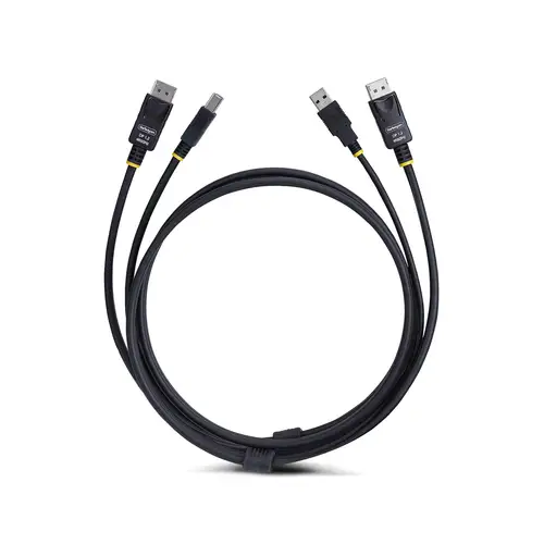 Cable KVM DisplayPort y USB 3.0 5Gbps de 3m - 4K 60Hz - Cable Combo DP 1.2 y USB para Switch Conmutador KVM - Imagen 4