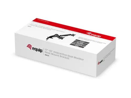 Soporte de sobremesa para dos monitores interactivos de 17"-32 - Imagen 4