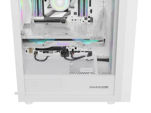 Diaxid 605 ARGB Midi Tower Blanco - Imagen 24