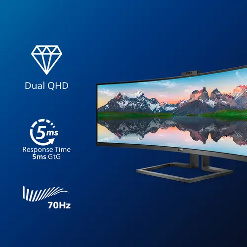 P Line Pantalla LCD curva 32:9 SuperWide 499P9H/00 - Imagen 4