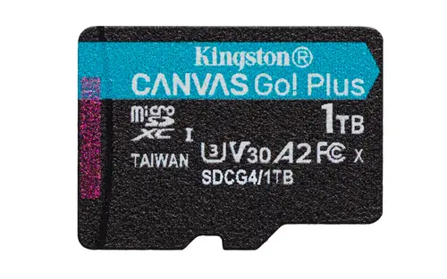 Tarjeta microSDXC Canvas Go Plus Gen4 de 1 TB, 200 MB/s, A2 U3 V30 y adaptador - Imagen 2