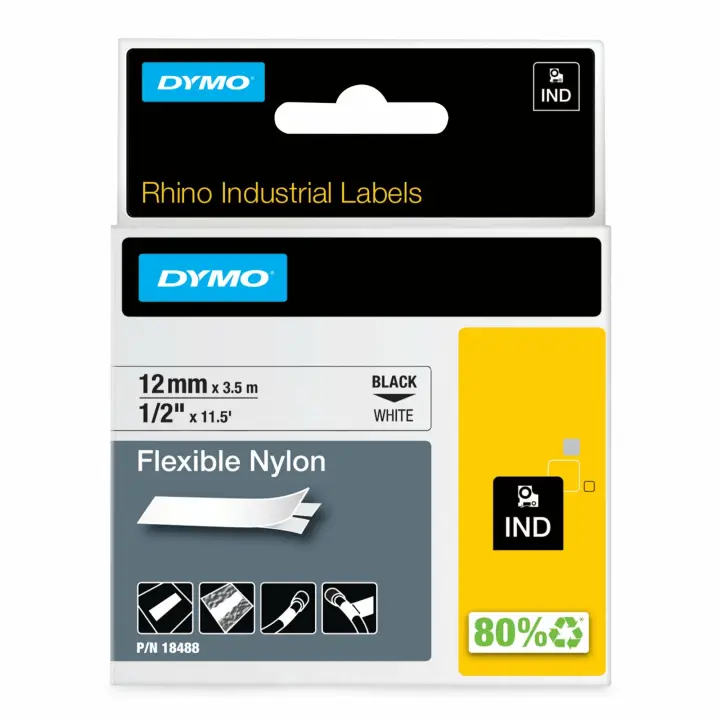 Nylon flexible IND - 12 mm x 3,5 m BW