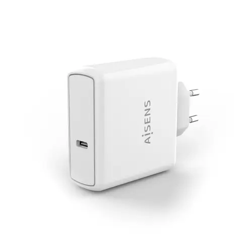 Cargador PD3.0 QC3.0 1 Puerto 1xUSB-C 60W, Blanco - Imagen 1