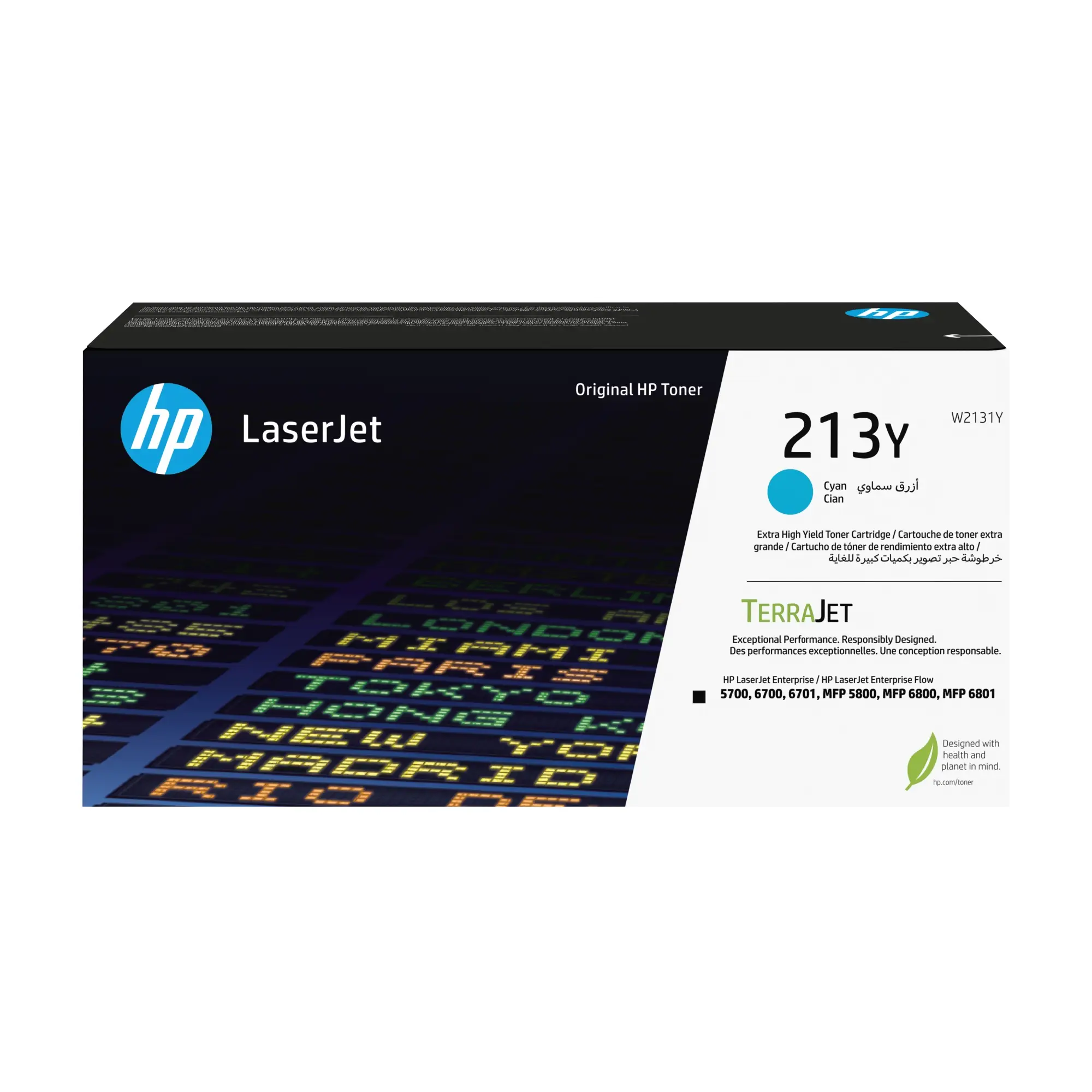 Cartucho de tóner Original LaserJet 213Y de capacidad superior c..