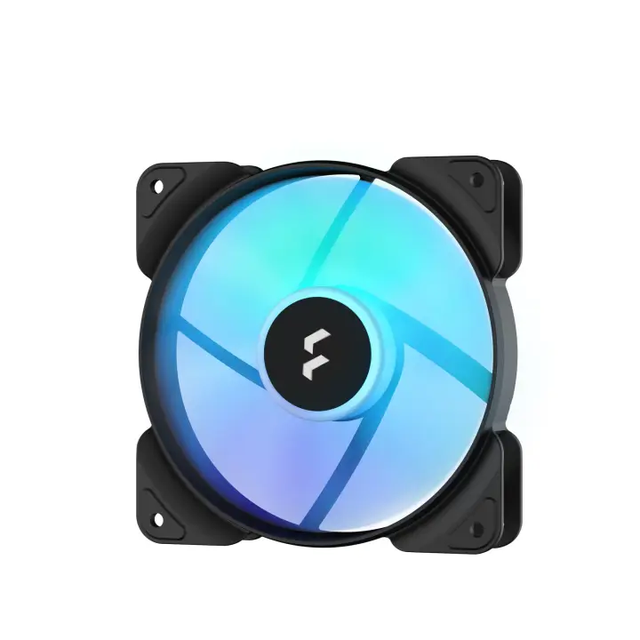 Aspect 12 RGB PWM Carcasa del ordenador Ventilador 12 cm Negro 3 pieza(s)