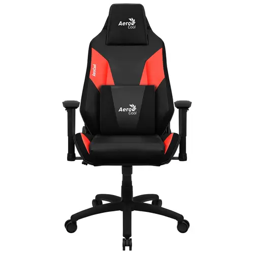 ADMIRALBR Silla Gaming Profesional, Cojines Acolchados, Tecnología Air, Negro/Rojo - Imagen 2
