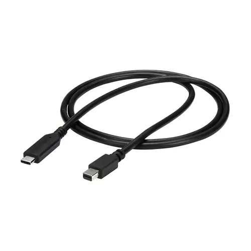 Cable de 1m USB-C a Mini DisplayPort - 4K 60Hz - Negro - Adaptador USB 3.1 Tipo C a mDP - Imagen 3