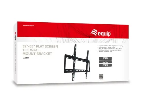 650311 Soporte de pared para TV inclinable de 32"-55 - Imagen 4