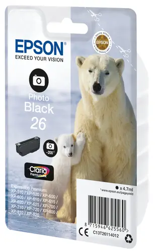 Polar bear Cartucho 26 negro foto - Imagen 2