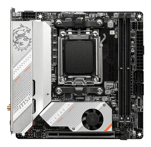 MPG B650I EDGE WIFI placa base AMD B650 Zócalo AM5 mini-ATX - Imagen 2