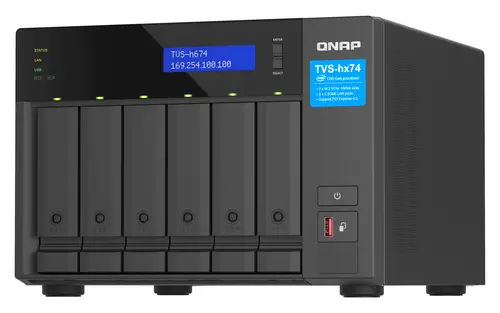 TVS-H674 NAS Torre Intel® Core i5 i5-12400 32 GB DDR4 0 TB QuTS hero Negro - Imagen 6