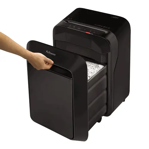 LX Series Powershred LX211 triturador de papel Microcorte Negro - Imagen 2