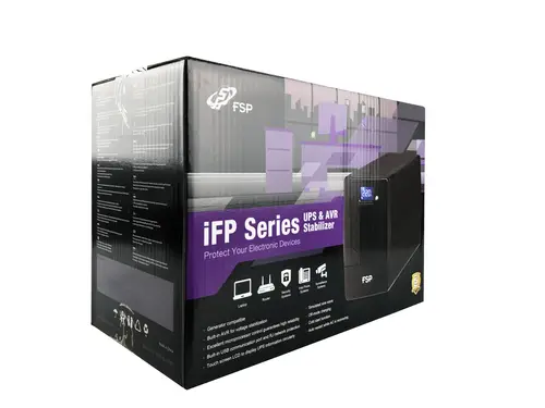 iFP 1500 sistema de alimentación ininterrumpida (UPS) Línea interactiva 1,5 kVA 900 W 2 salidas AC - Imagen 7