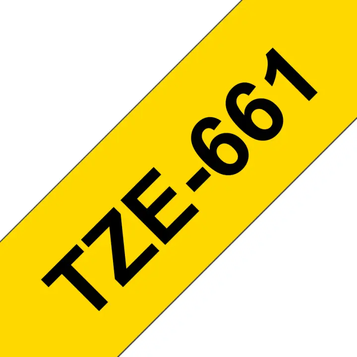 TZE-661 cinta para impresora de etiquetas TZ