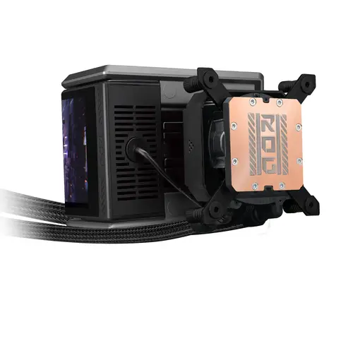 ROG RYUO IV 360 ARGB Procesador Sistema de refrigeración líquida todo en uno 12 cm Negro - Imagen 2