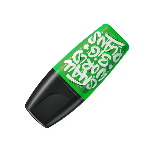 BOSS MINI by Snooze One marcador 1 pieza(s) Punta de cincel Verde - Imagen 2