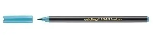 ROTUL.EDDING 1340 BRUSHPEN TURQUESA - Pack de 10 unidades