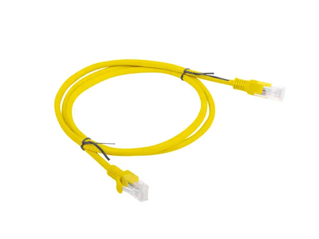 PCU6-10CC-0100-Y cable de red Amarillo 1 m Cat6 U/UTP (UTP)