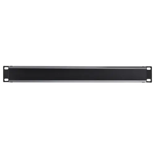 Panel Canaleta 1U de Gestión de Cables para Rack de Conductos Horizontales con Tapa - Conducto de Cables para Rack de Servidores - Organizador/Gestor de Cables para Rack - Imagen 4