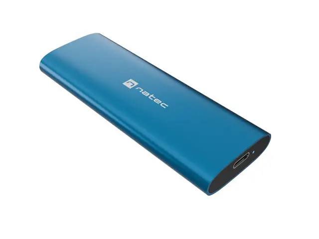 RHINO M.2 NVME LITE Caja externa para unidad de estado sólido (SSD) Azul