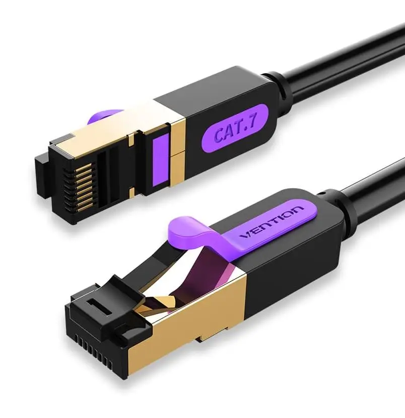 Cable de Red RJ45 SFTP ICDBG Cat7/ 1.5m/ Negro
