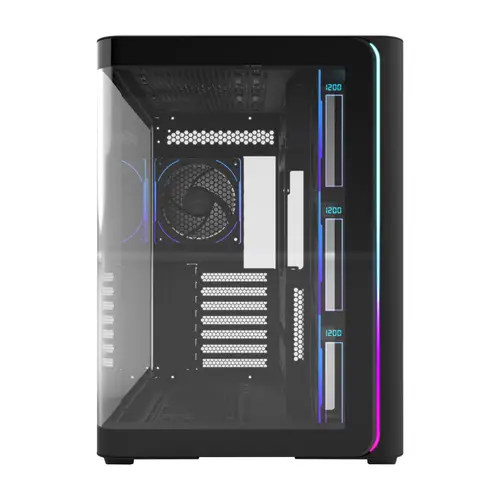 M580-BP Plus Carcasa Midi Tower mITX, mATX Negro ARGB - Imagen 2