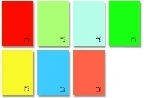 LIBRETA PACSA GOFRADA A4 48h 70g CD.4 VE - Pack de 10 unidades