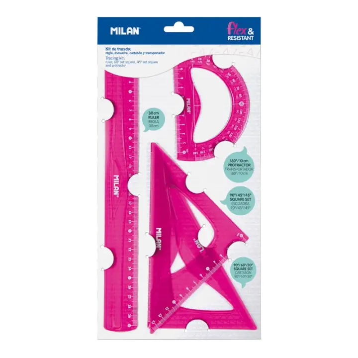 Flex & Resistant Acid juego de reglas 4 pieza(s)