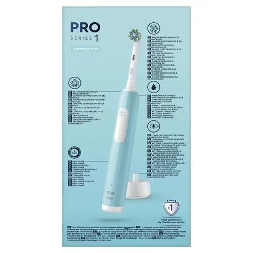 Pro Series 1 Adulto Cepillo de dientes oscilante Azul, Blanco - Imagen 4