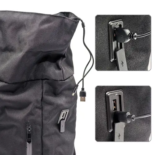 EW2536 maletines para portátil 43,9 cm (17.3") Mochila Negro - Imagen 7