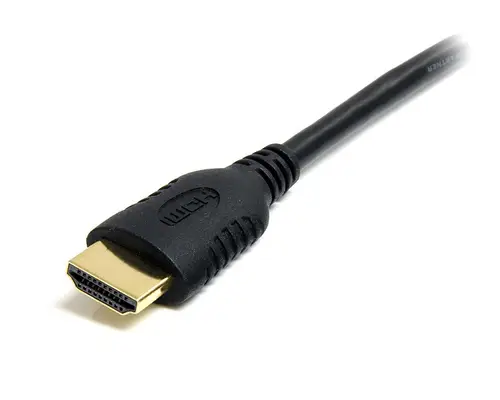 Cable HDMI de alta velocidad con Ethernet 50cm - HDMI a Mini HDMI - Macho a Macho - Imagen 2