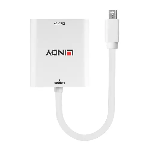 41069 adaptador de cable de vídeo Mini DisplayPort HDMI tipo A (Estándar) Blanco - Imagen 2
