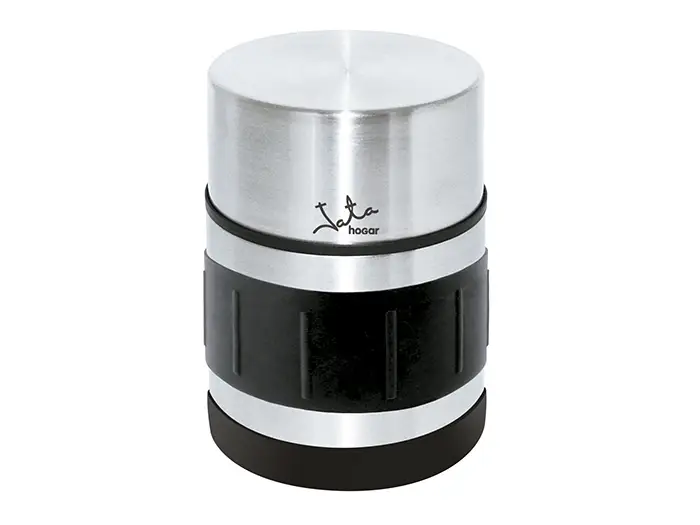 MOD. 825 termo 0,5 L Negro, Acero inoxidable